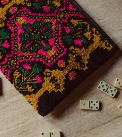 Cleobella Handbags-Ankara Clutchblack