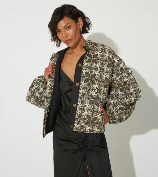 Cleobella Jackets & Sweaters-Anza Reversible Jacketretro Tile