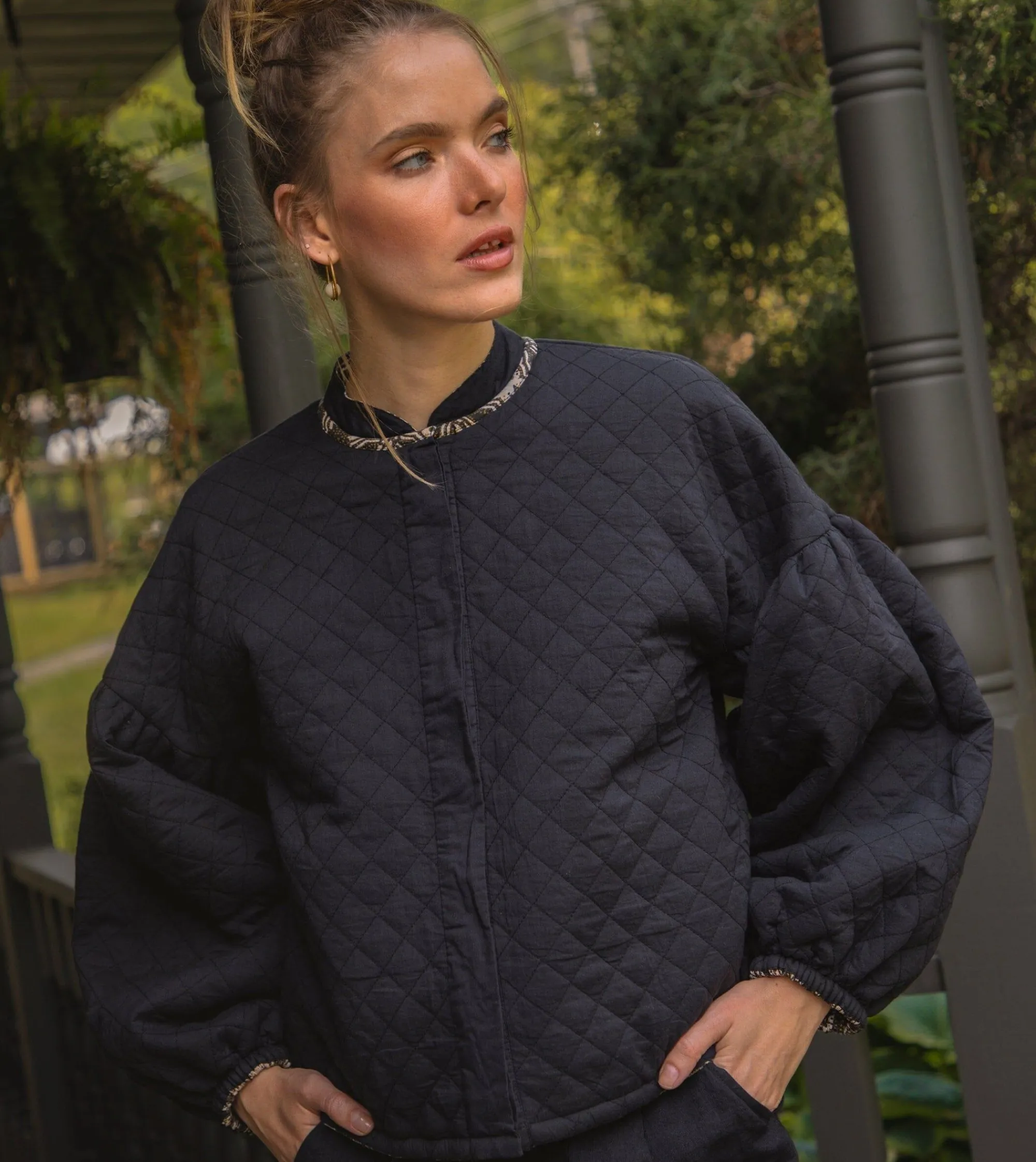 Cleobella Jackets & Sweaters-Anza Reversible Jacketretro Tile