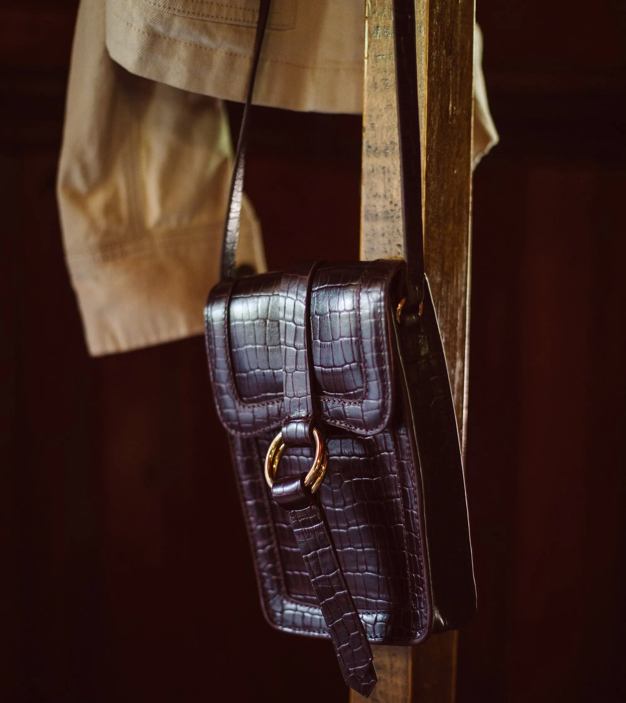 Cleobella Handbags-Araceli Convertible Crossbodybordeaux