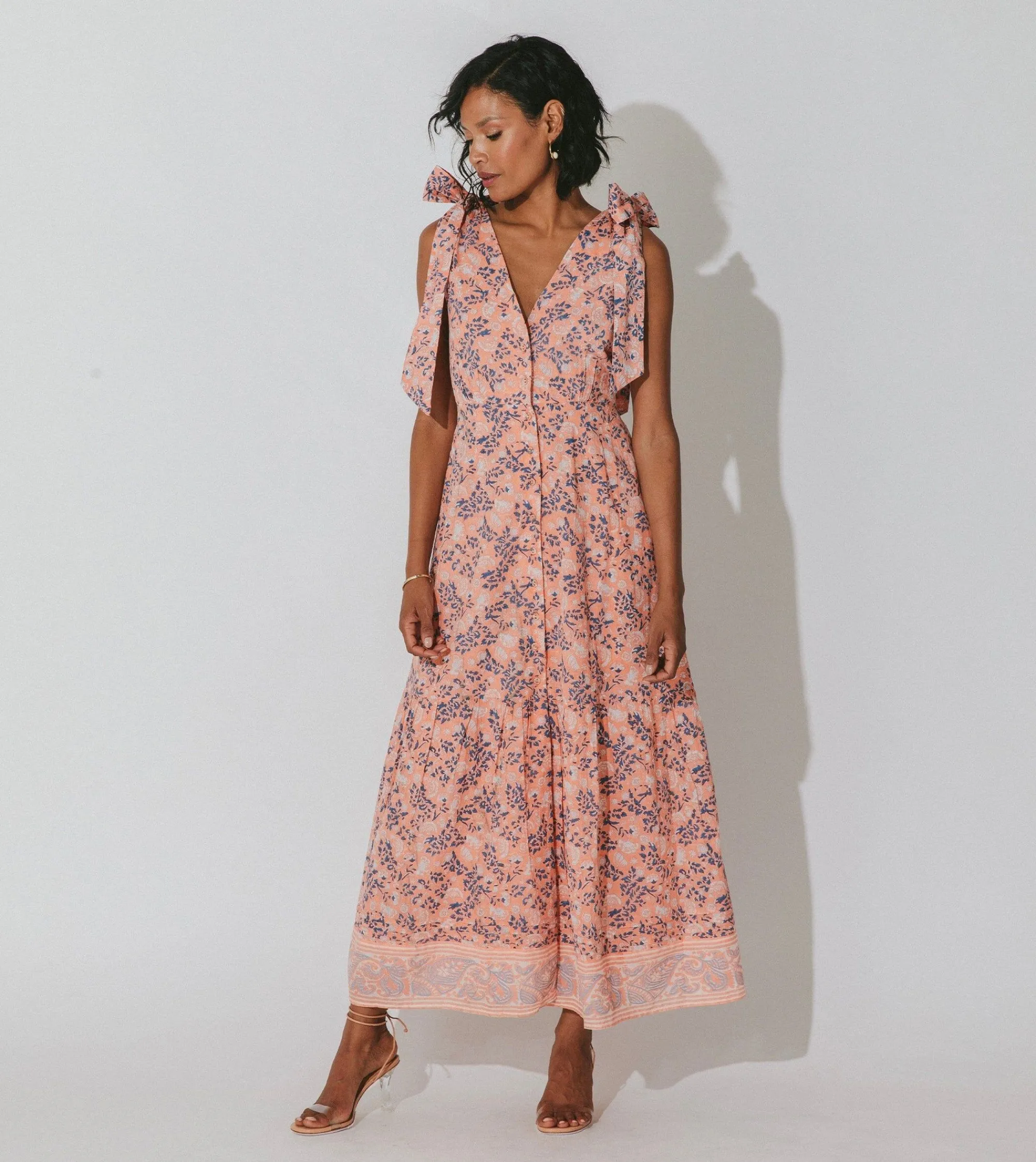 Cleobella Dresses-Astrid Ankle Dresspositano Floral