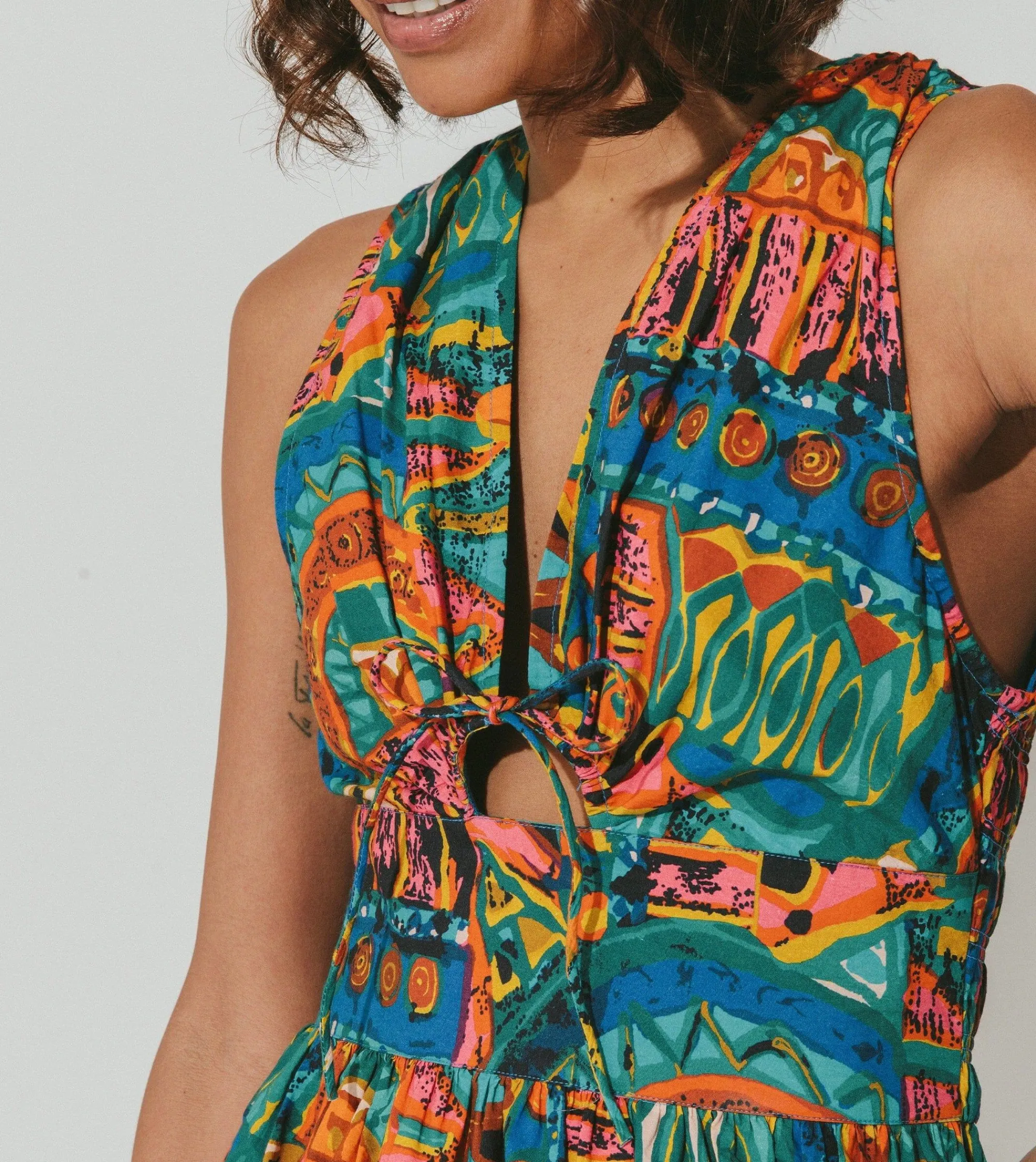 Cleobella Dresses-Ayanna Ankle Dressparadiso