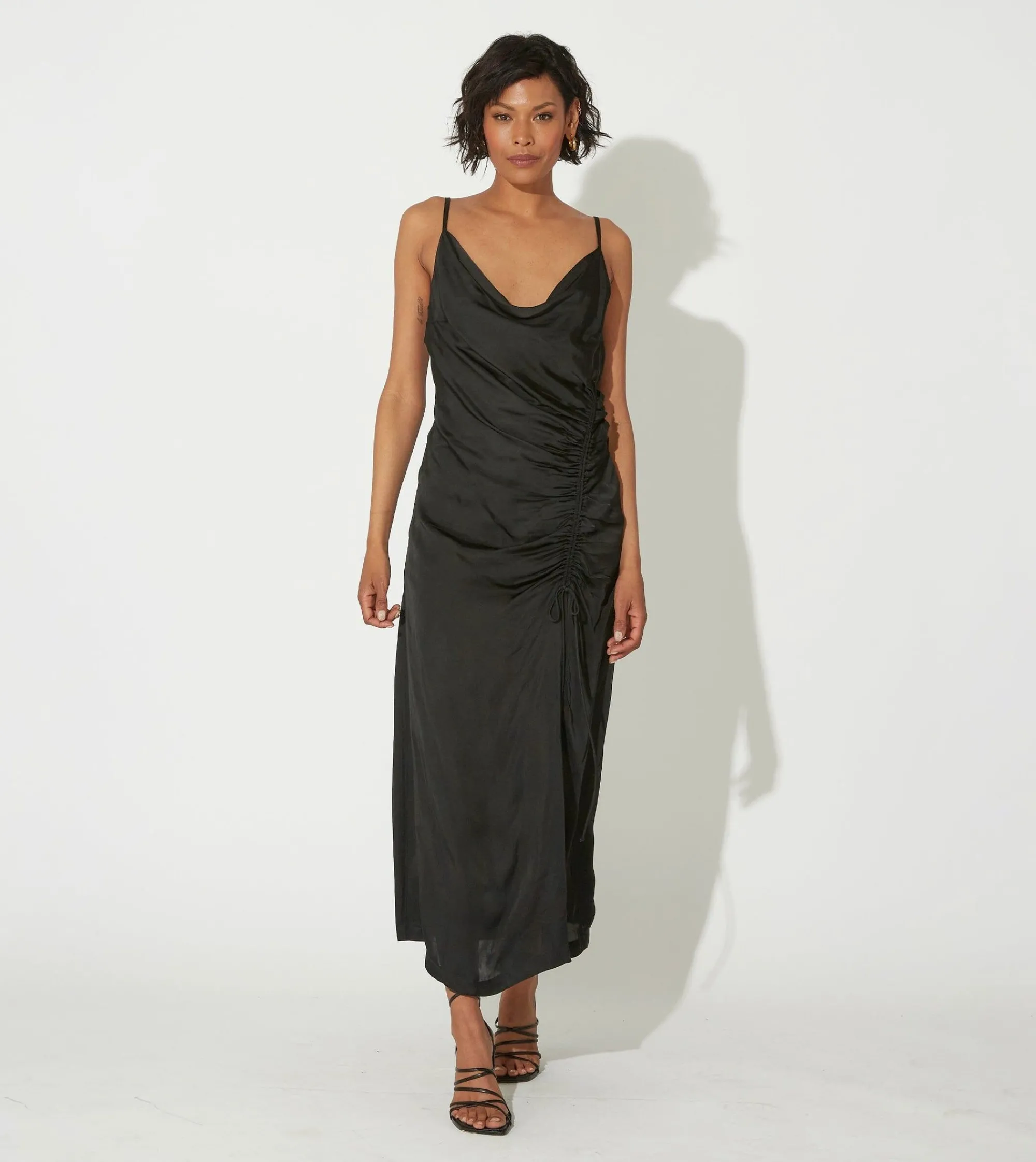 Cleobella Dresses-Babette Midi Dressblack