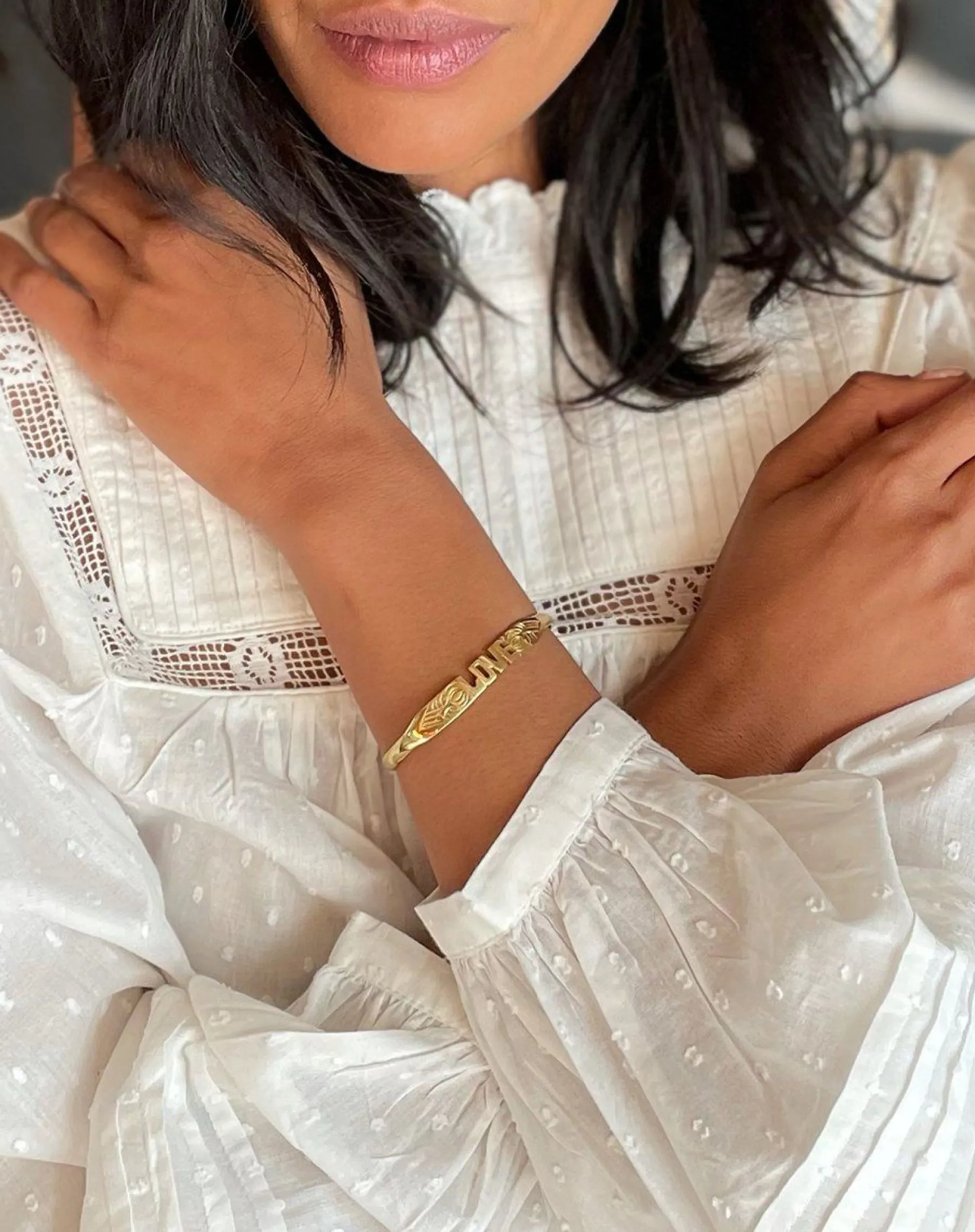 Cleobella Jewelry-Bali Word Bracelet
