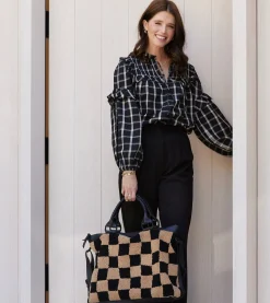 Cleobella Tops-Brentwood Blousepali Plaid