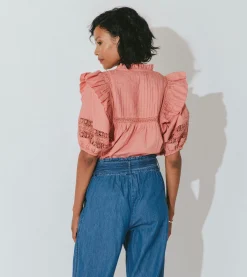 Cleobella Tops-Bridget Blouserose