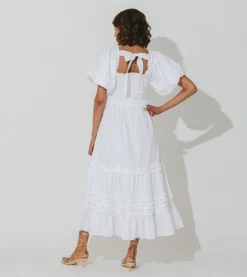 Cleobella Dresses-Cherith Midi Dresswhite