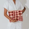 Cleobella Handbags-Clutchpatchwork Gingham
