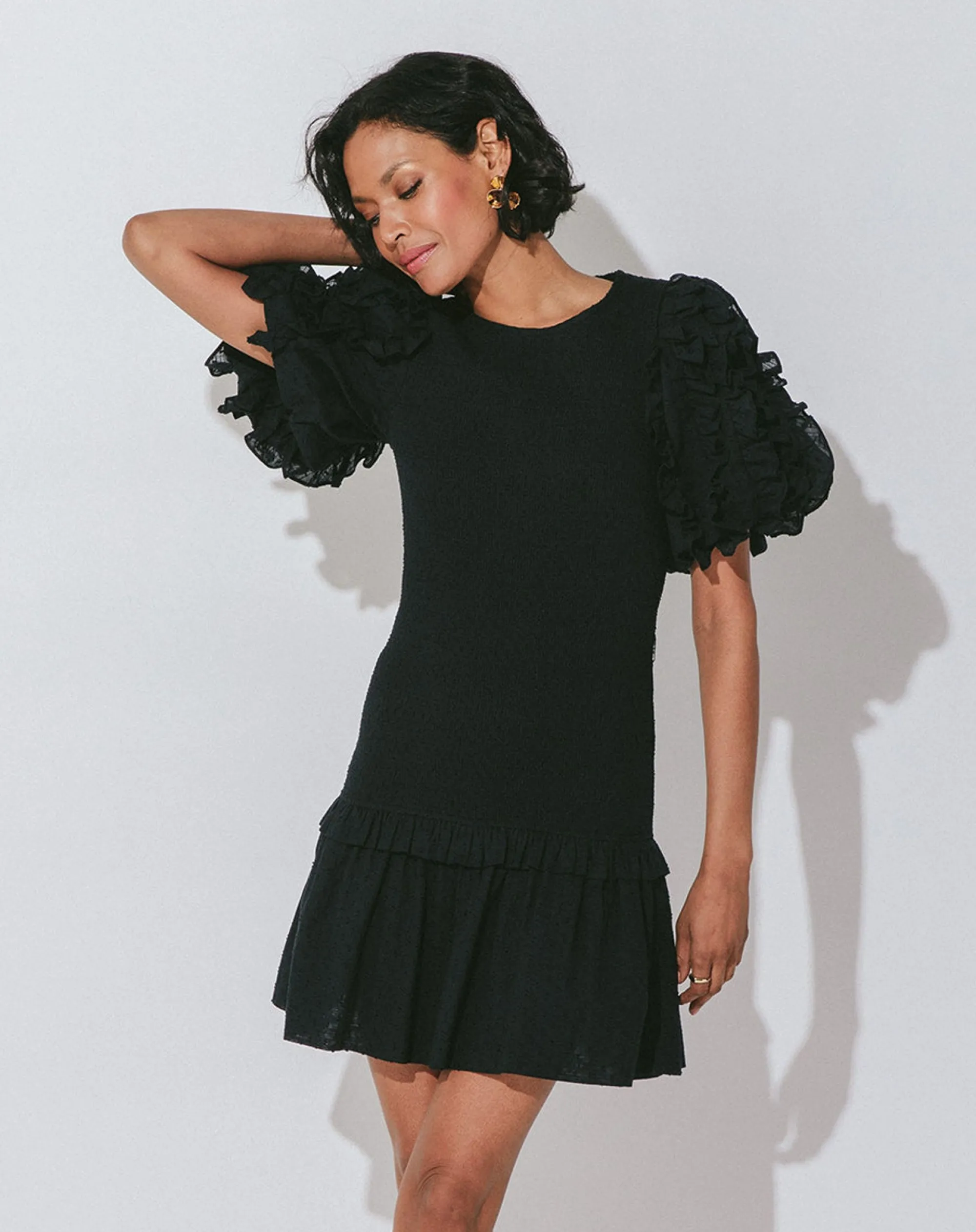 Cleobella Dresses-Colette Mini Dressblack
