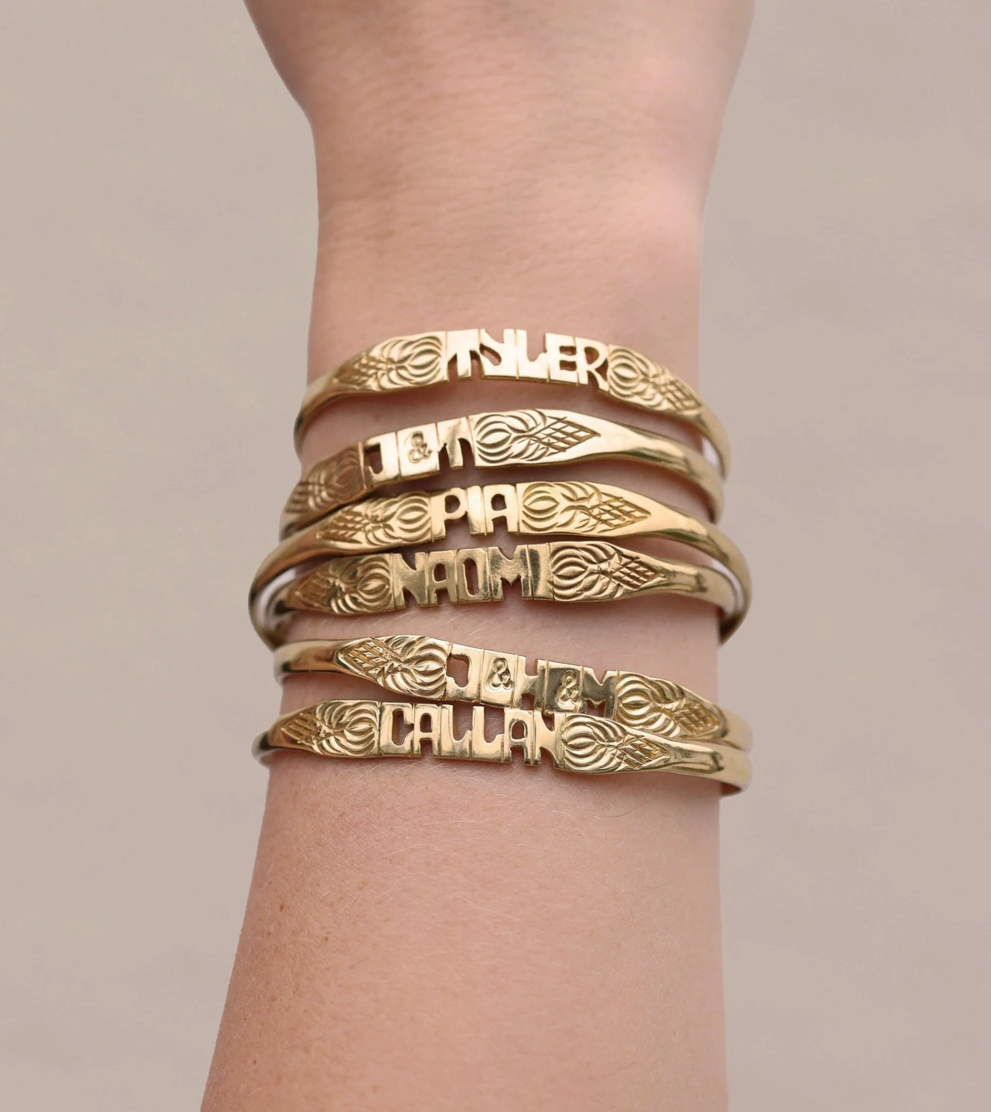 Cleobella Jewelry-Custom Bali Word Bracelet
