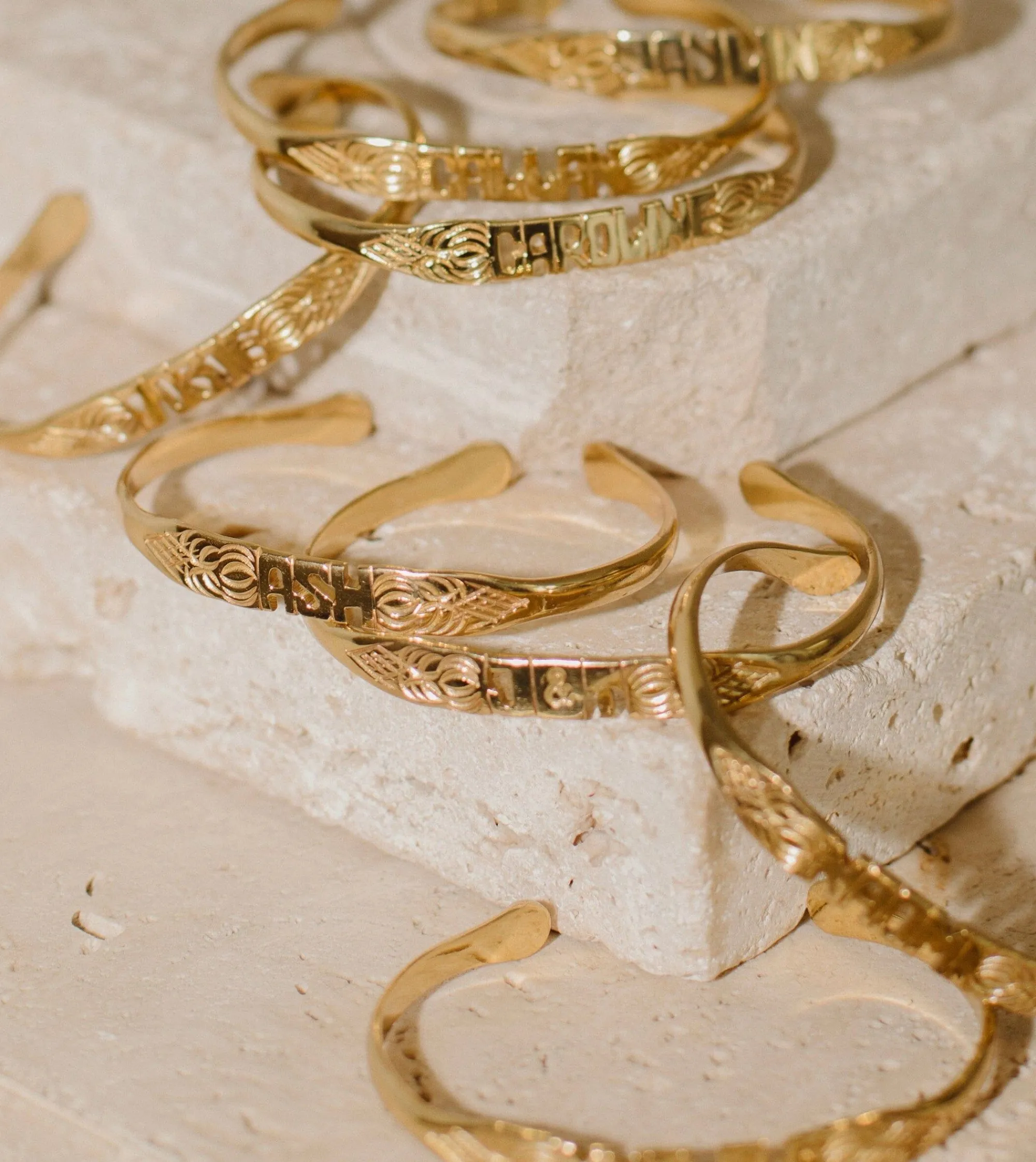 Cleobella Jewelry-Custom Bali Word Bracelet