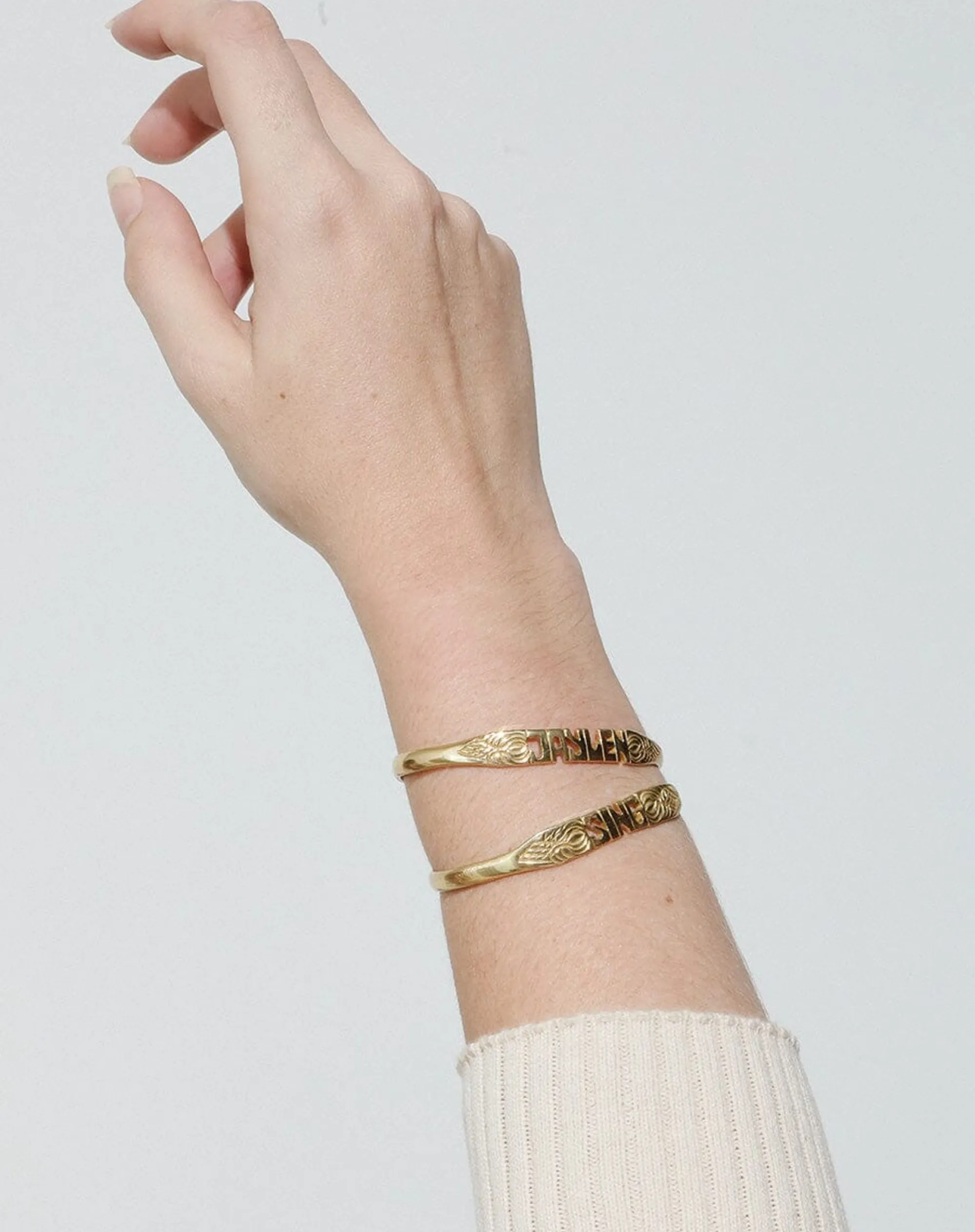 Cleobella Jewelry-Custom Bali Word Bracelet