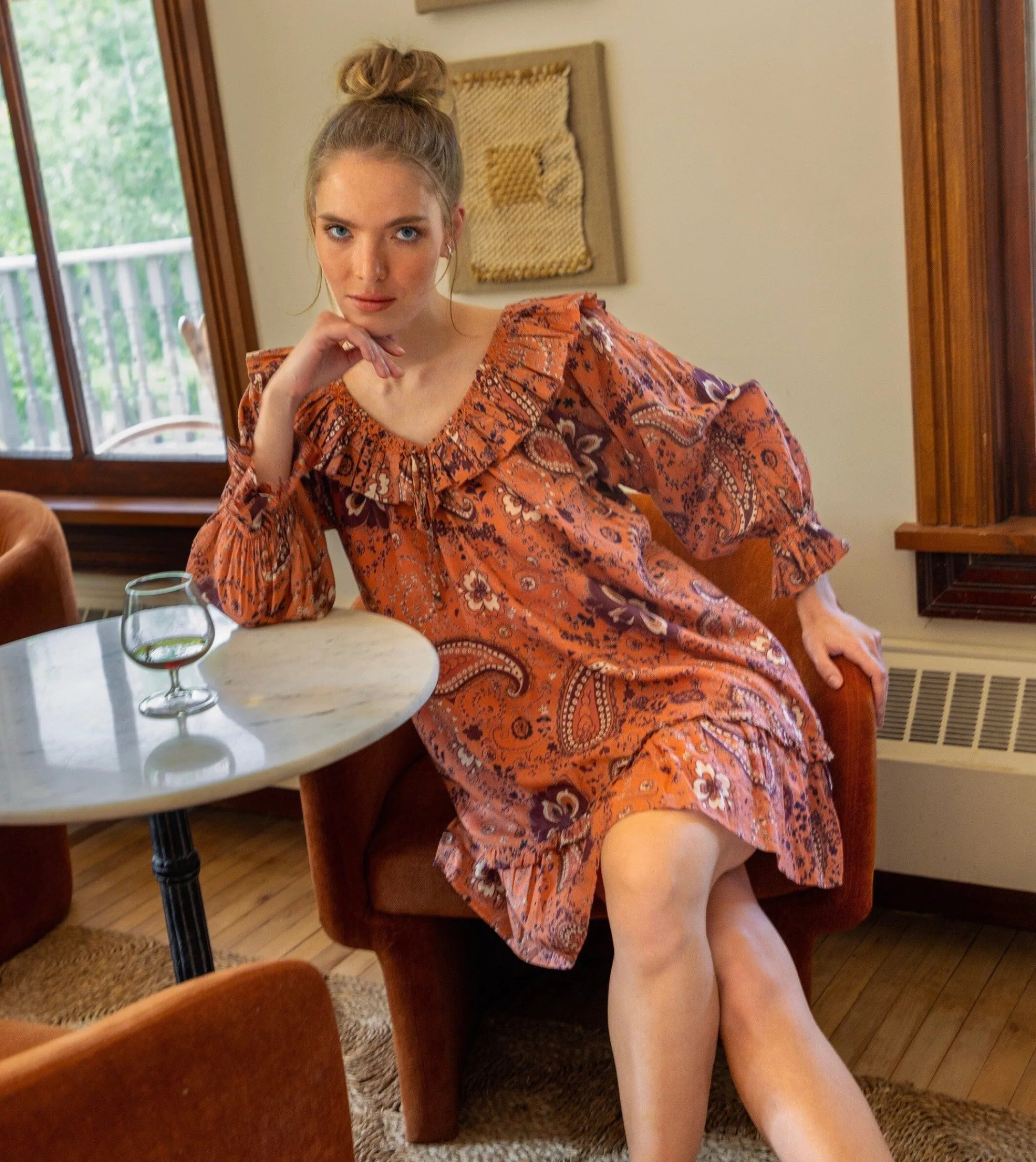 Cleobella Dresses-Danica Mini Dressrhode Paisley