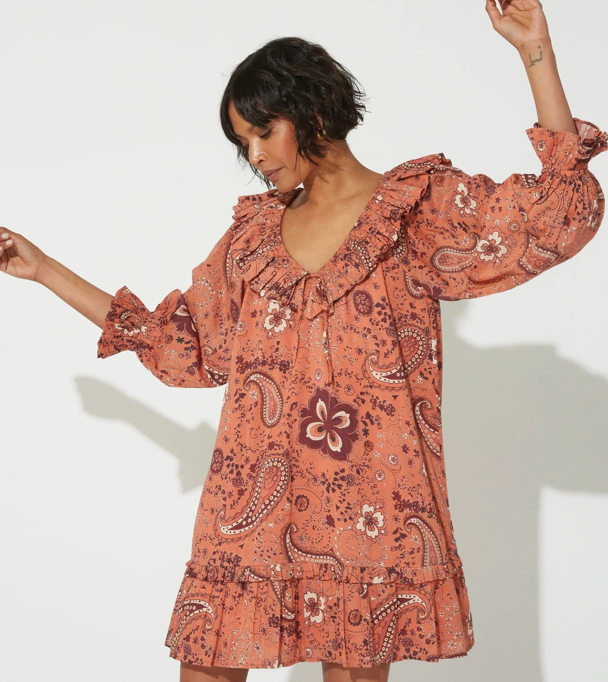 Cleobella Dresses-Danica Mini Dressrhode Paisley