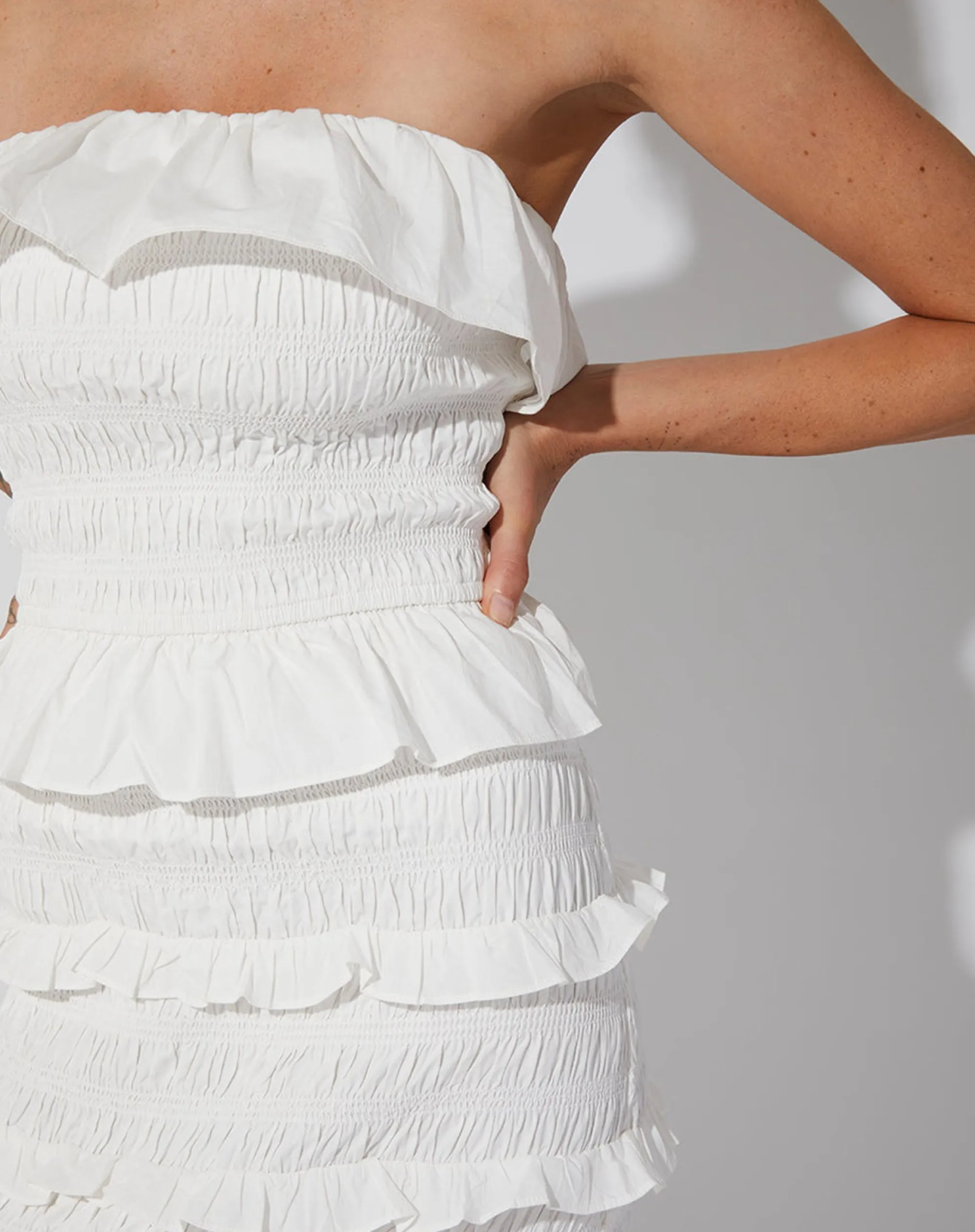 Cleobella Dresses-Elodie Midi Dresswhite