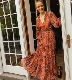 Cleobella Dresses-Elowen Ankle Dressrhode Paisley