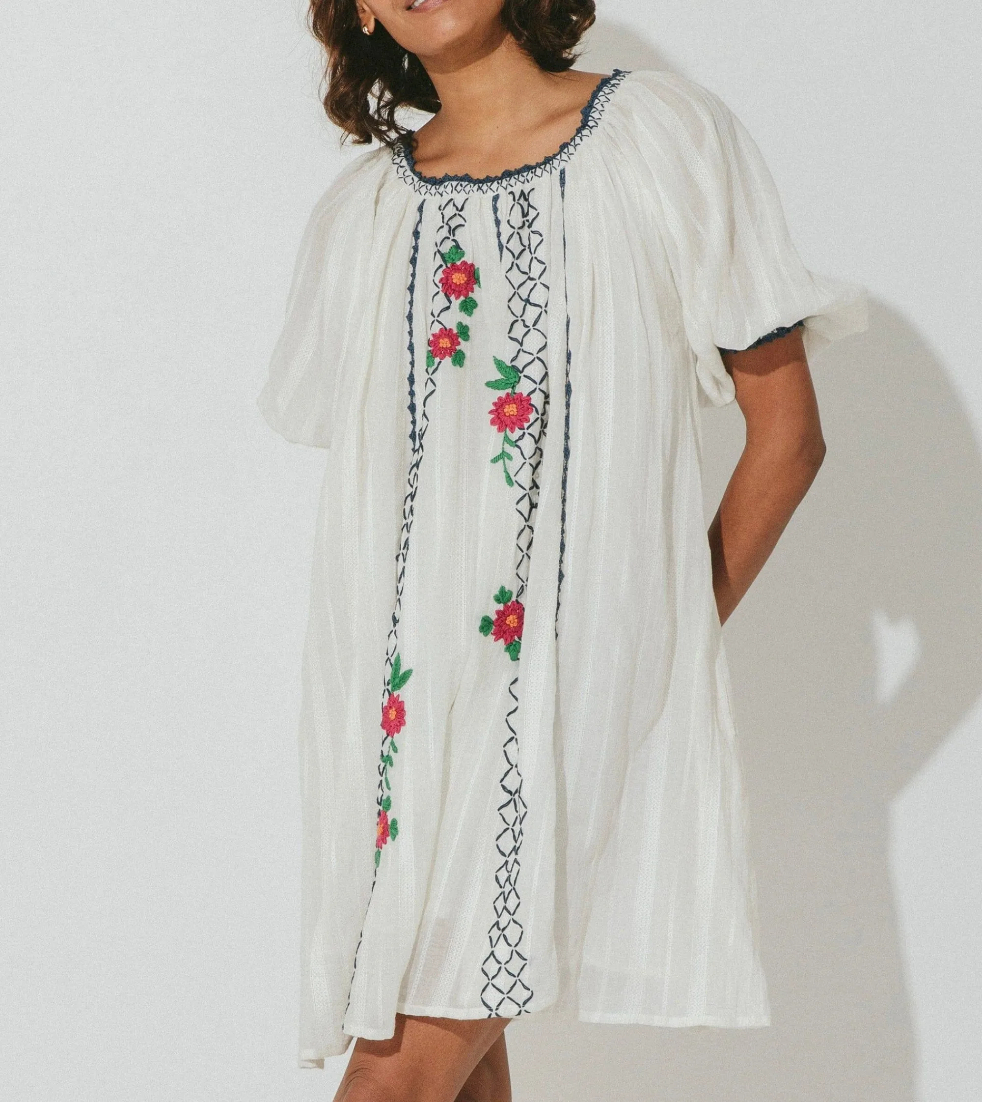 Cleobella Dresses-Farida Mini Dresswhite