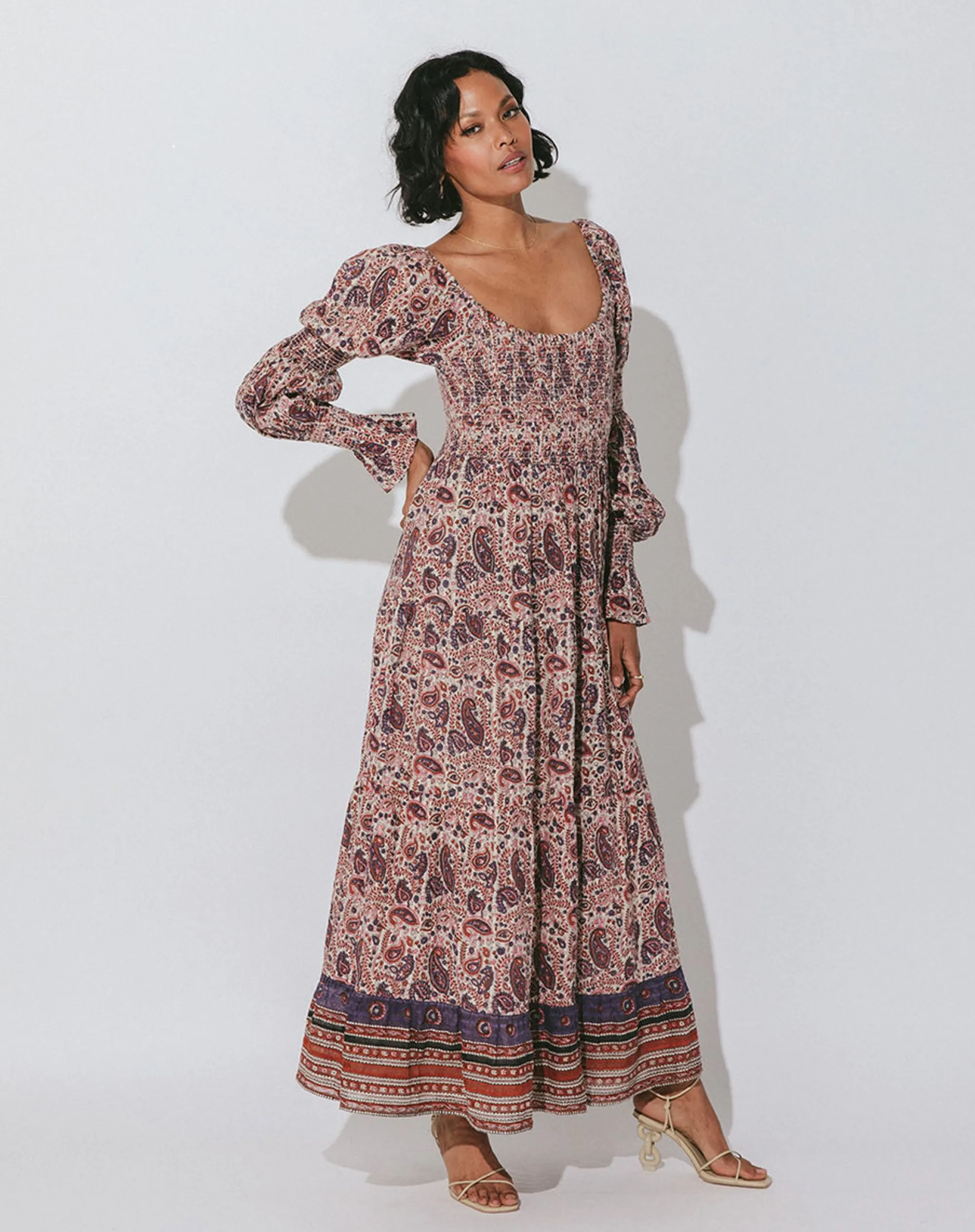 Cleobella Dresses-Felicity Ankle Dresslaurel