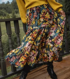 Cleobella Bottoms-Freya Ankle Skirtmonet