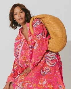Cleobella Handbags-Hobo Woven Bagcamel