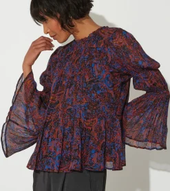 Cleobella Tops-Ines Blouseretrograde Paisley