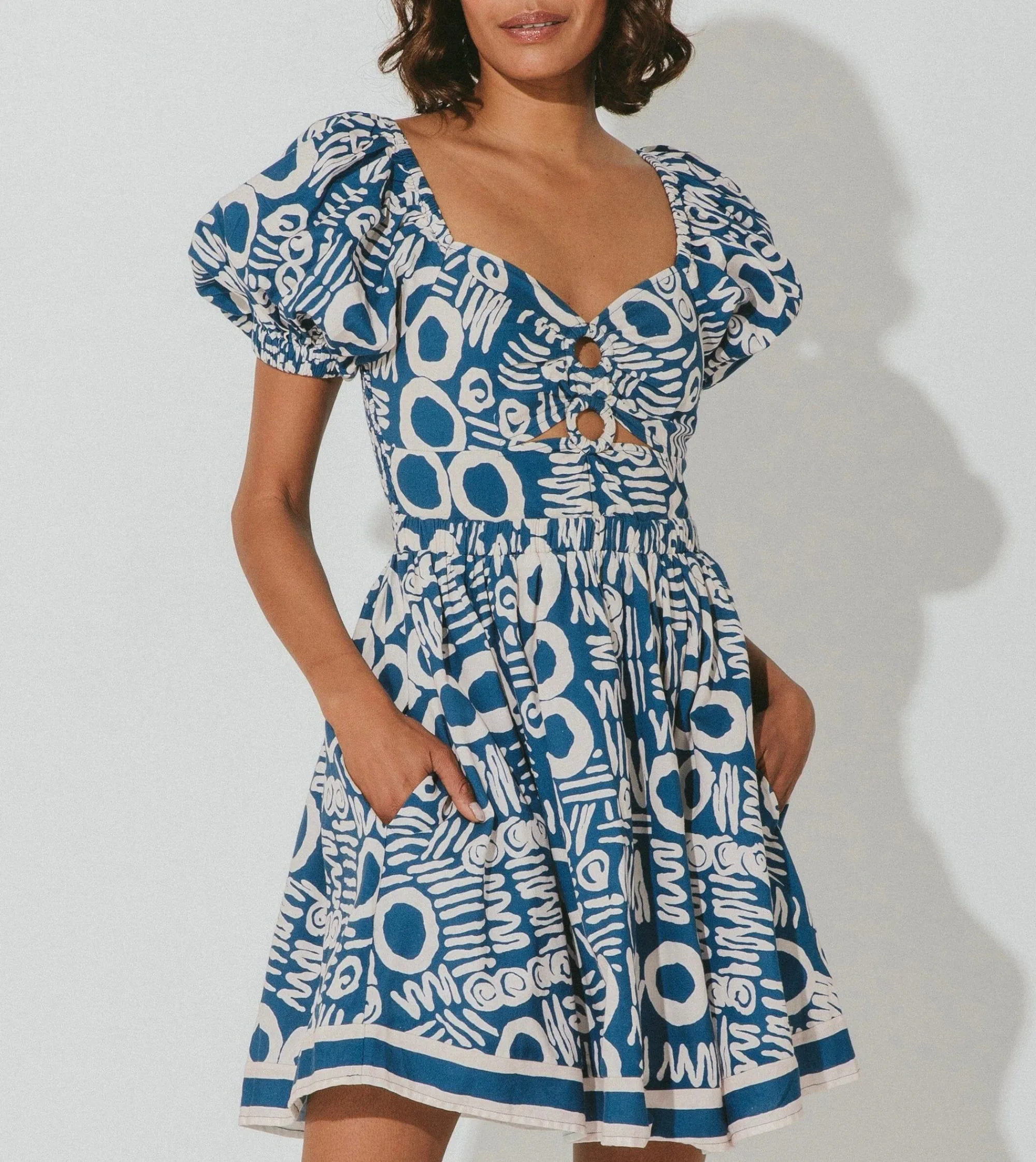 Cleobella Dresses-Inez Mini Dressisla