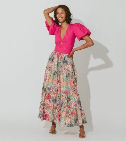 Cleobella Bottoms-Jacinta Maxi Skirtpanama