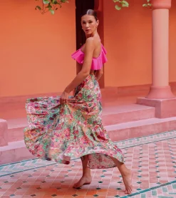 Cleobella Bottoms-Jacinta Maxi Skirtpanama