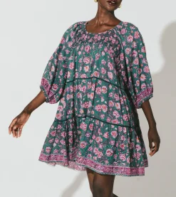 Cleobella Dresses-Jessa Mini Dressjade Floral
