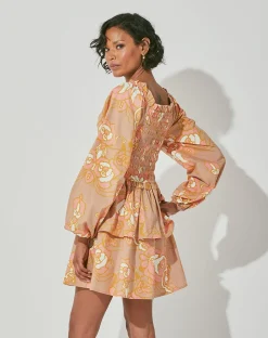 Cleobella Dresses-Journee Mini Dressabstract Rose