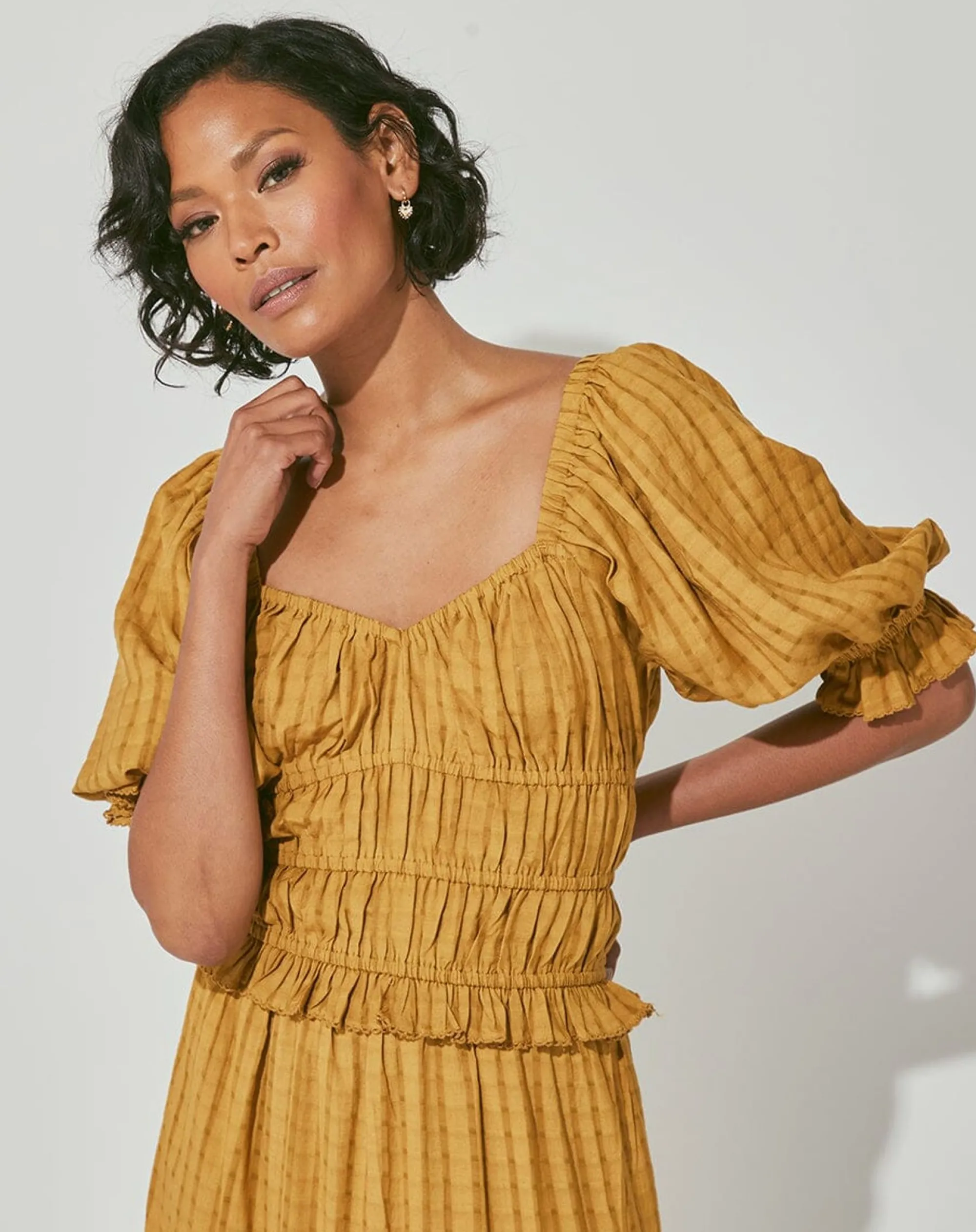 Cleobella Bottoms-Kali Midi Skirtgoldie