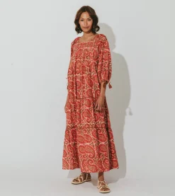 Cleobella Dresses-Kamala Kaftan Dressaurora
