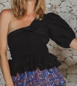 Cleobella Tops-Kassi Topblack