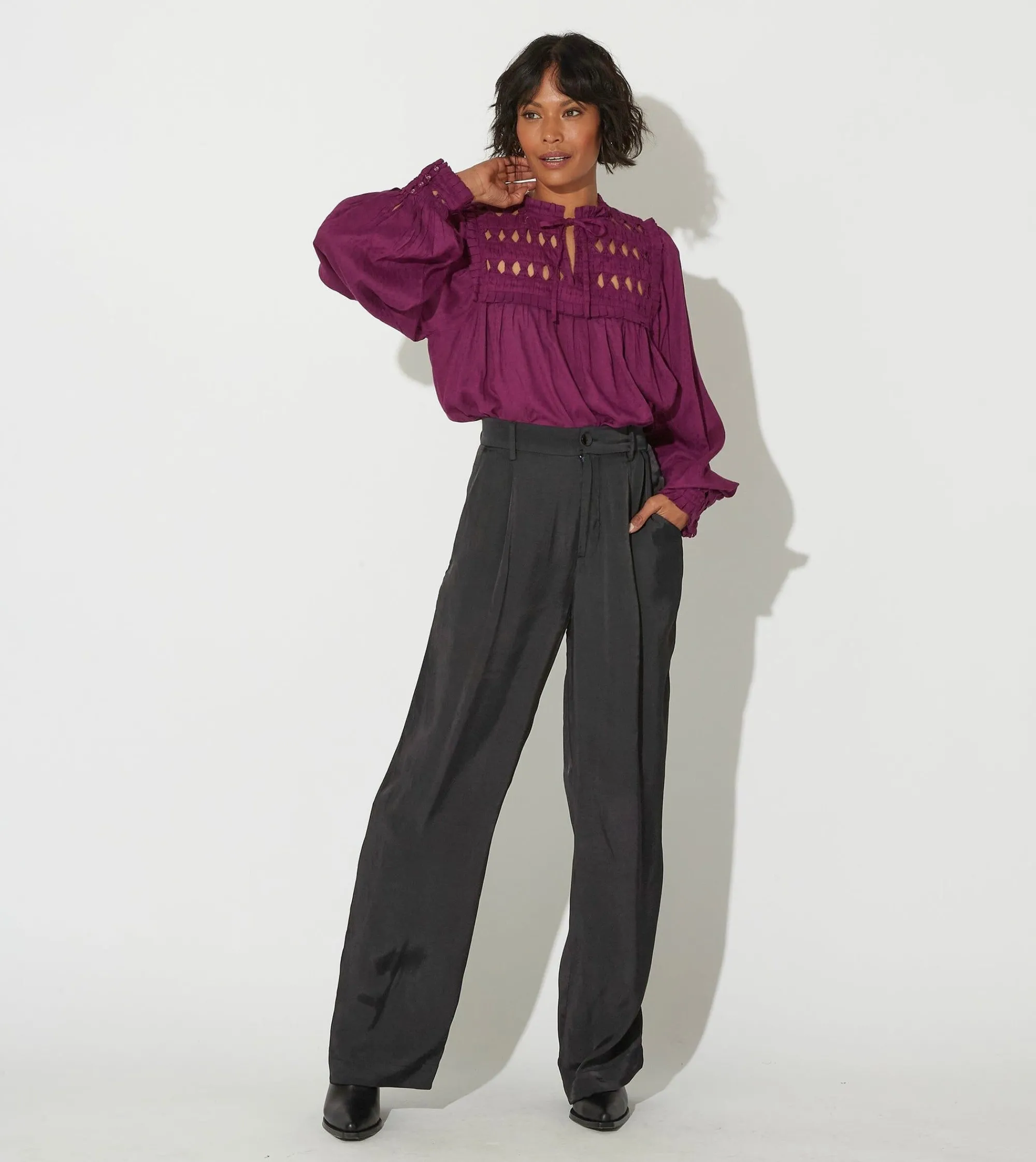 Cleobella Bottoms-Laurenza Trouserblack