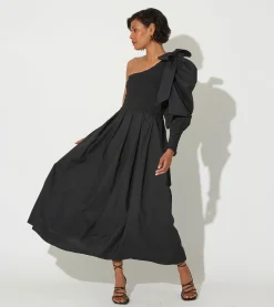 Cleobella Dresses-Leonie Ankle Dressblack
