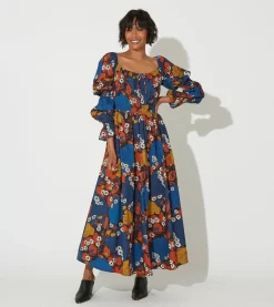 Cleobella Dresses-Lisbeth Ankle Dresssakura