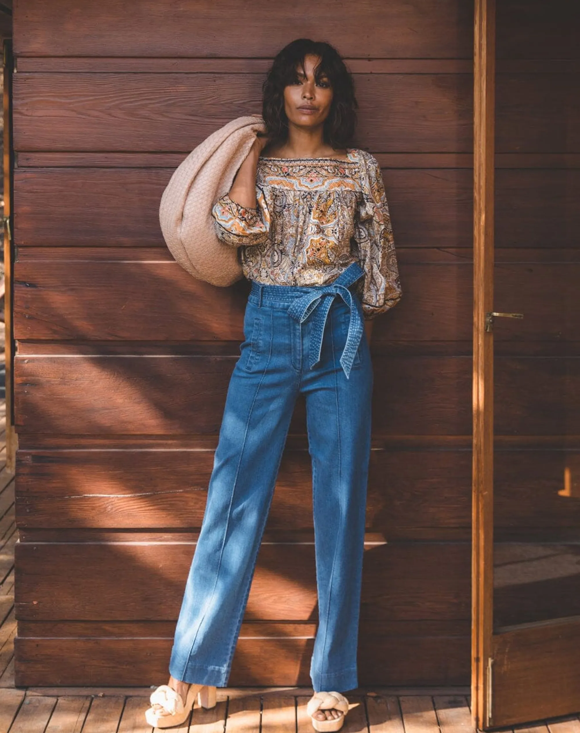 Cleobella Bottoms-Luca Trouserblue