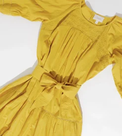 Cleobella Dresses-Luz Ankle Dresscitrine