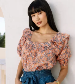Cleobella Tops-Mariana Blousepositano Floral