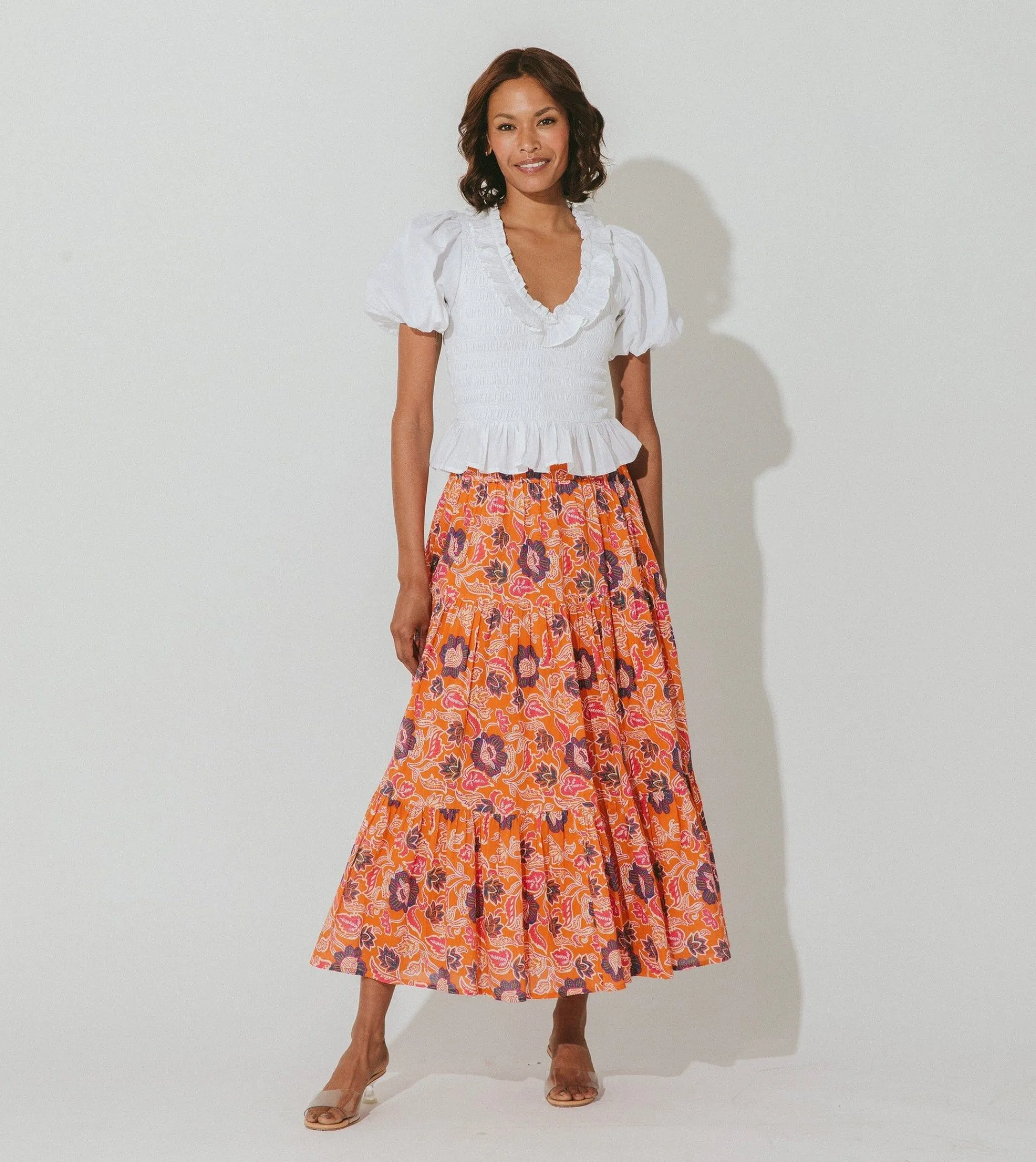 Cleobella Bottoms-Masina Ankle Skirttropique
