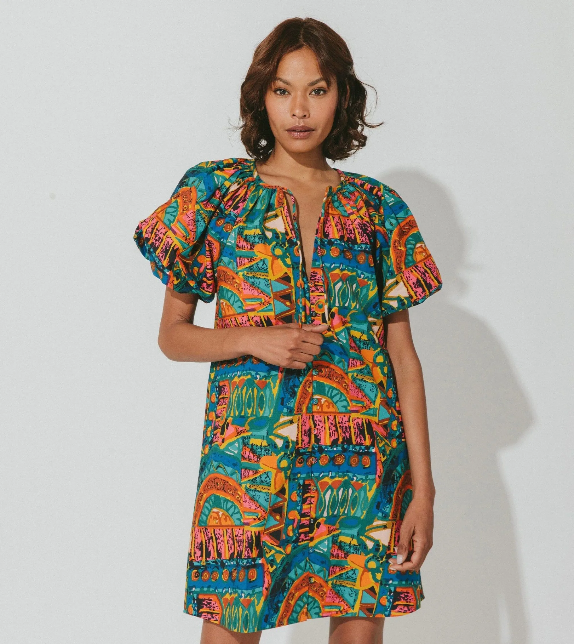 Cleobella Dresses-Natia Mini Dressparadiso