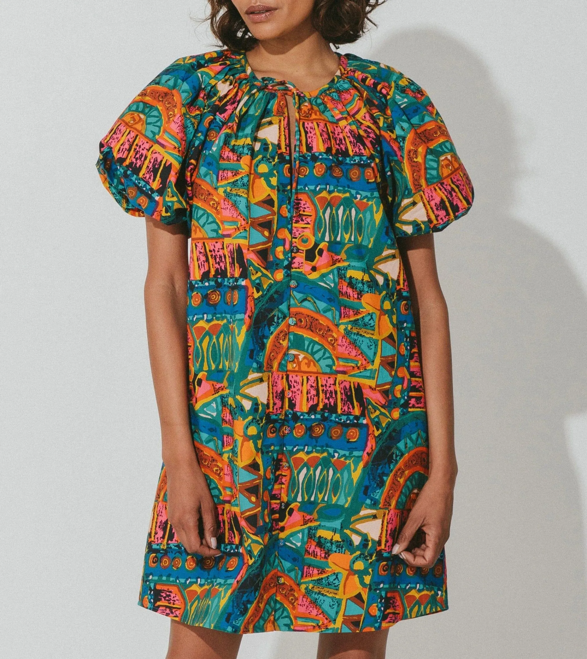 Cleobella Dresses-Natia Mini Dressparadiso