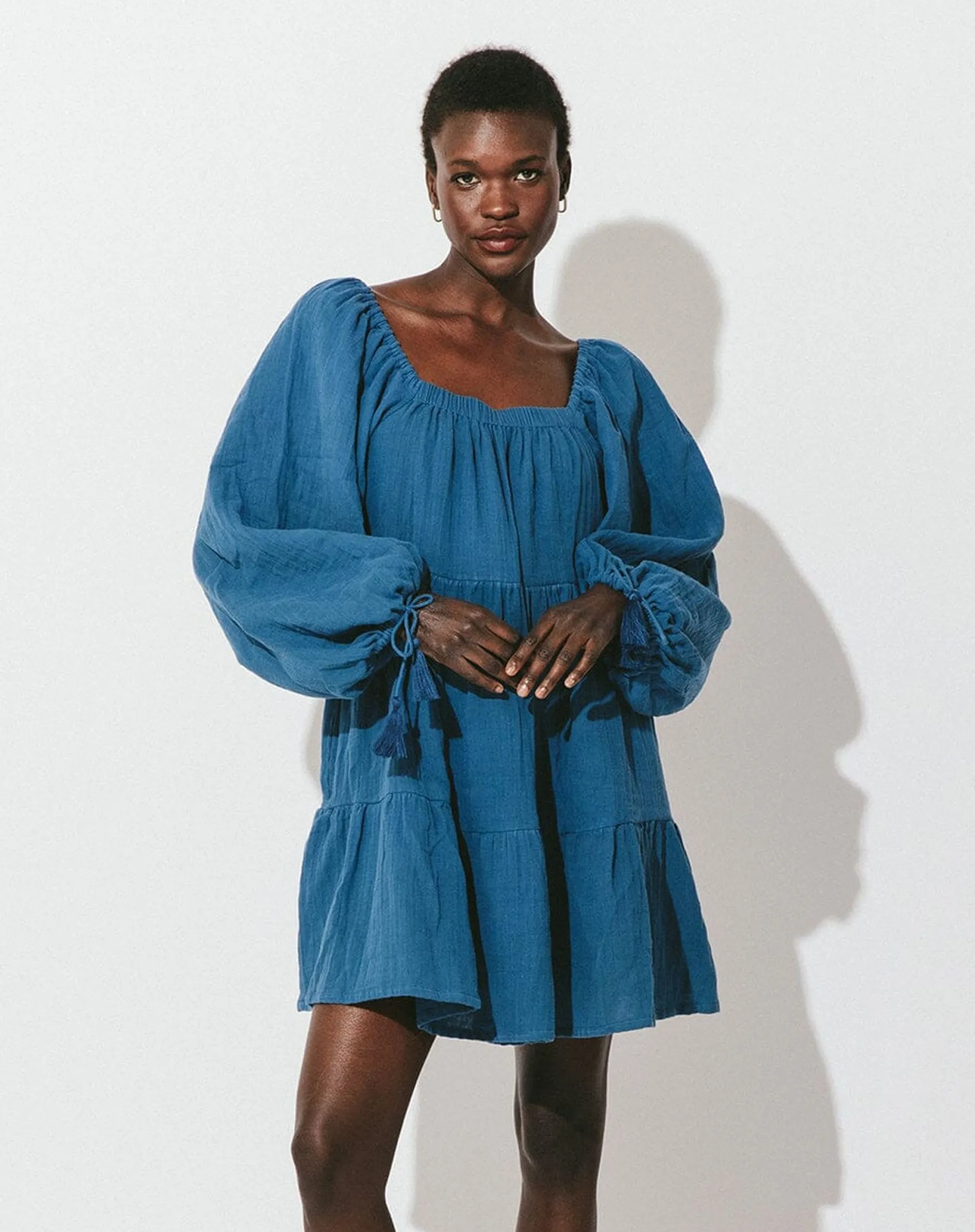 Cleobella Dresses-Neha Mini Dressindigo