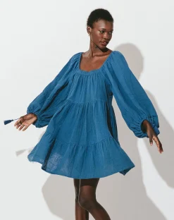 Cleobella Dresses-Neha Mini Dressindigo