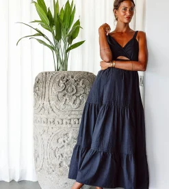 Cleobella Dresses-Nerissa Maxi Dressblack