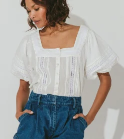 Cleobella Tops-Nicola Blouseivory