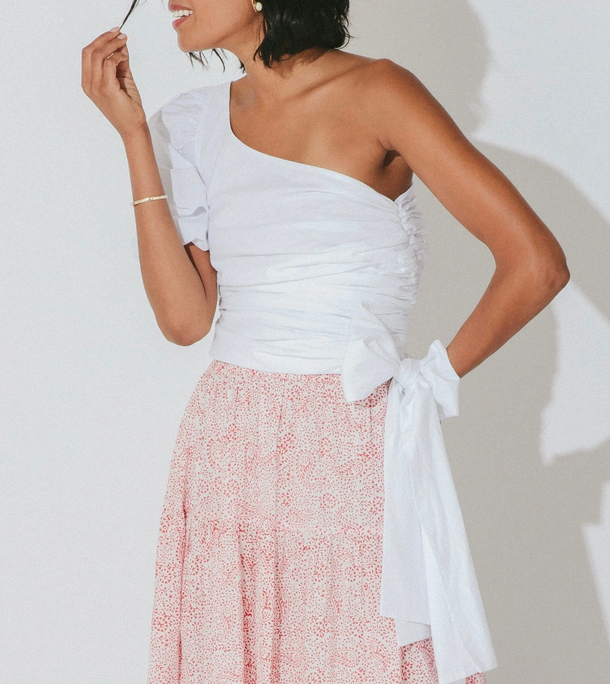 Cleobella Tops-Nila Topbright White