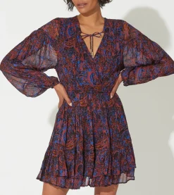 Cleobella Dresses-Nisha Mini Dressretrograde Paisley