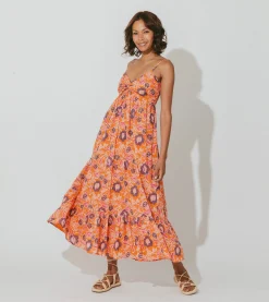 Cleobella Dresses-Oliana Midi Dresstropique