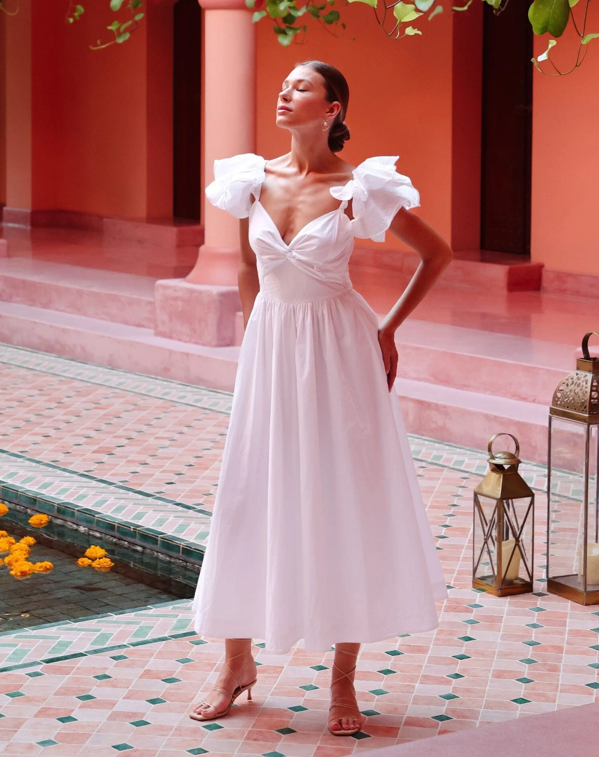 Cleobella Dresses-Pasha Ankle Dresswhite